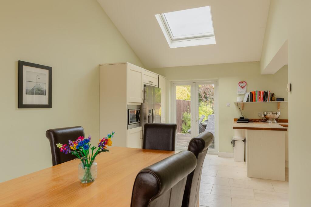 Dining Room Leading to the Kitchen