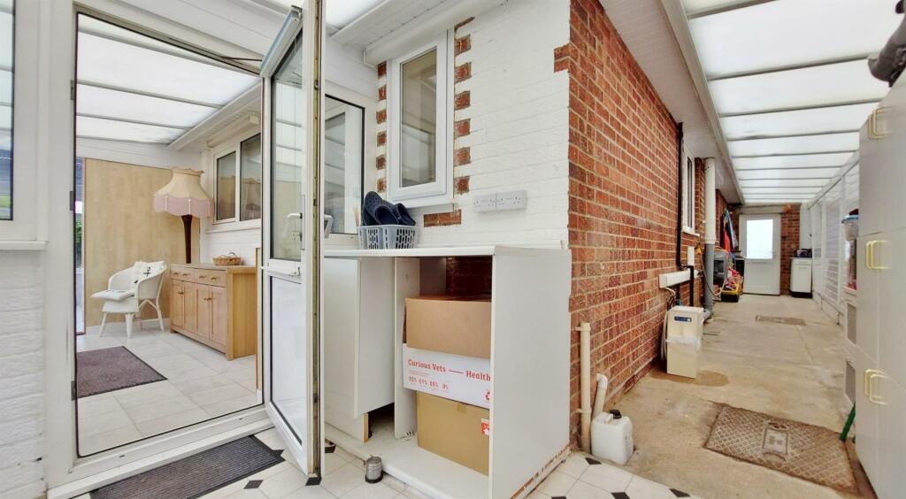 Covered Area/Utility Room