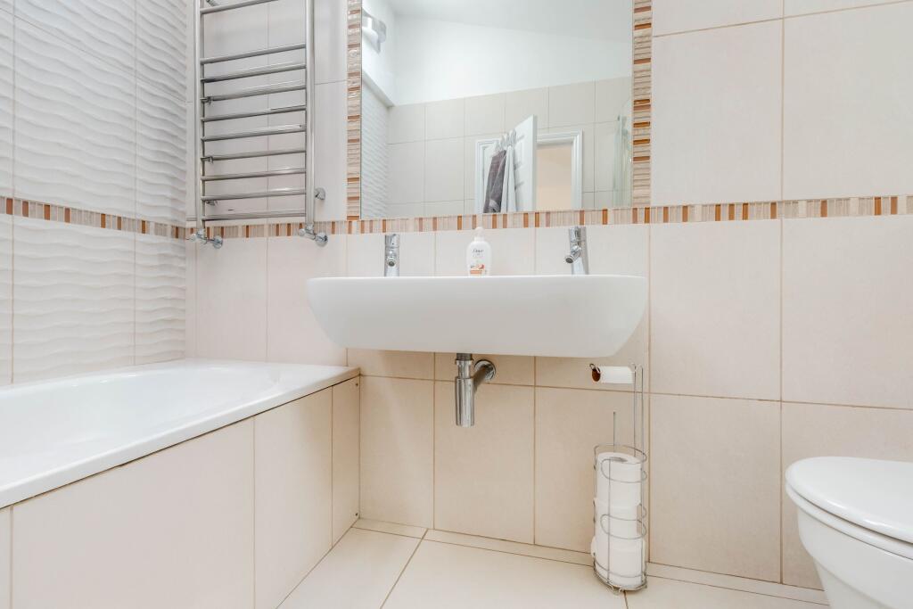 Family bathroom - bath and separate shower cubicle