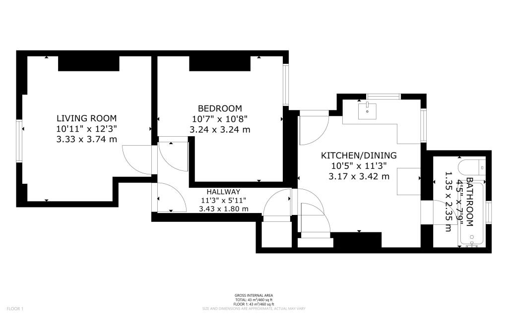 Flat A, 31 Buckingham Road, Islington, London, N1 4HY