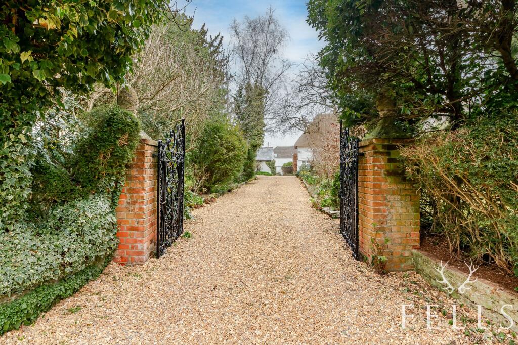 Driveway entrance