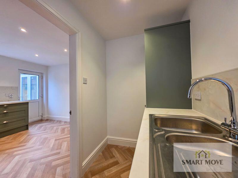 Utility Room into Kitchen