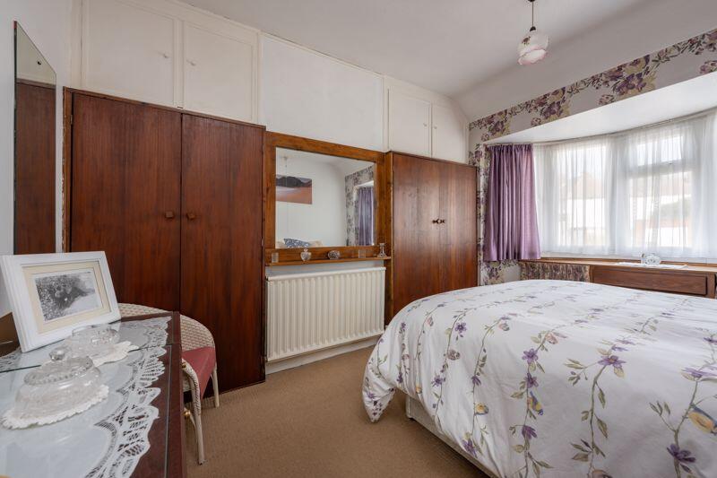 BEDROOM NO. 2 (REAR) with wardrobes
