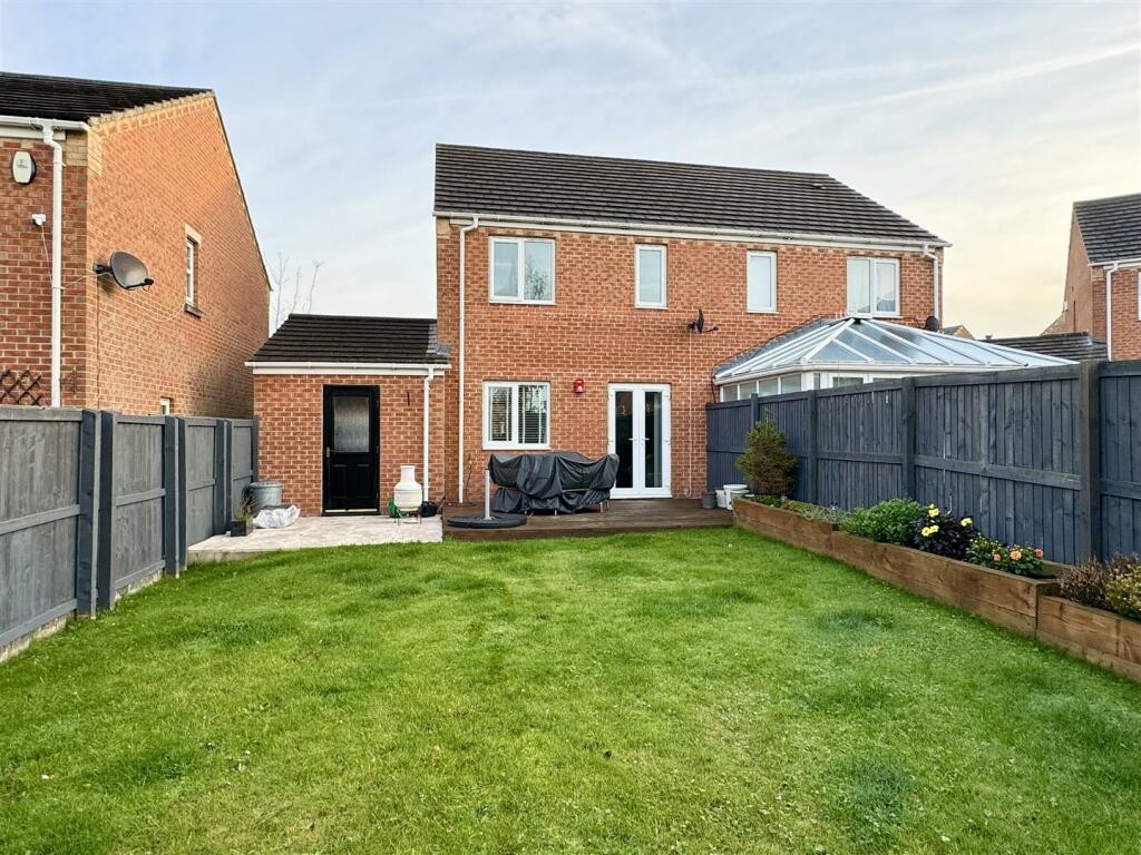 Rear garden
