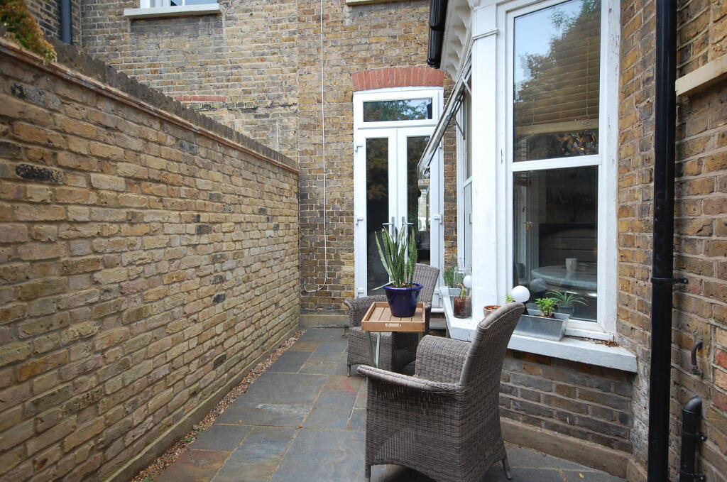 French Doors Out to the Garden from the Dining Roo