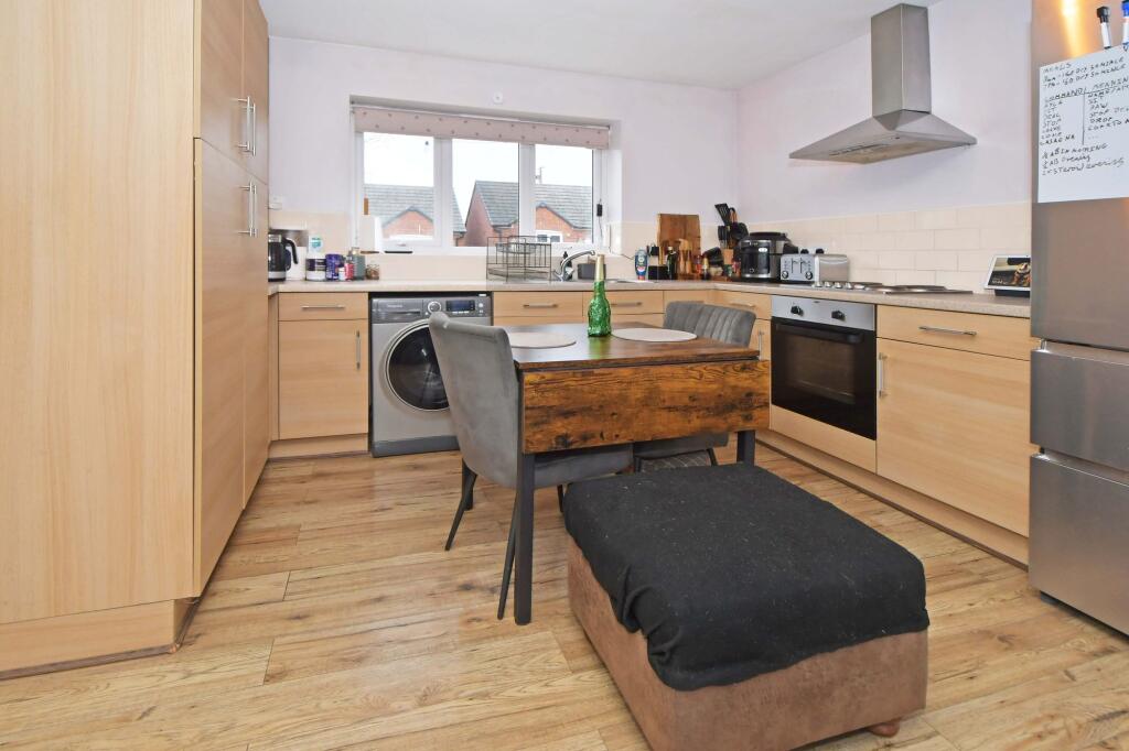 Open planned kitchen and living area