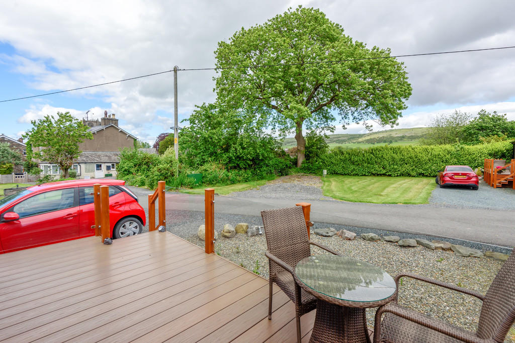 Decked area and o...