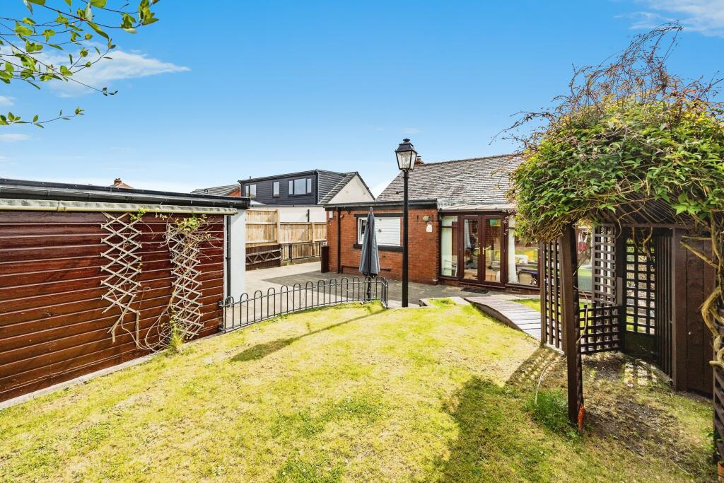Rear gardens