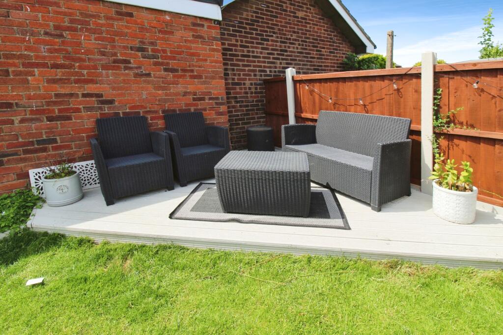 Decked area