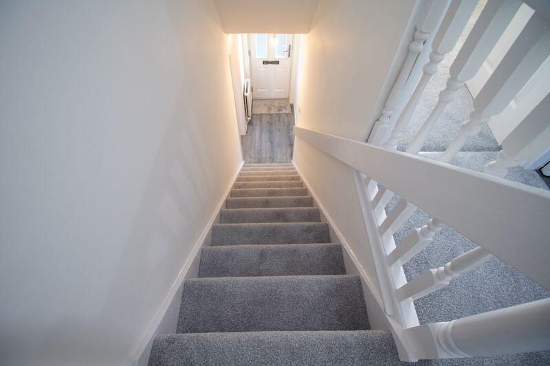 Stairwell to the Upper Floor