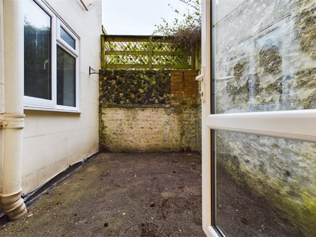 Rear Patio