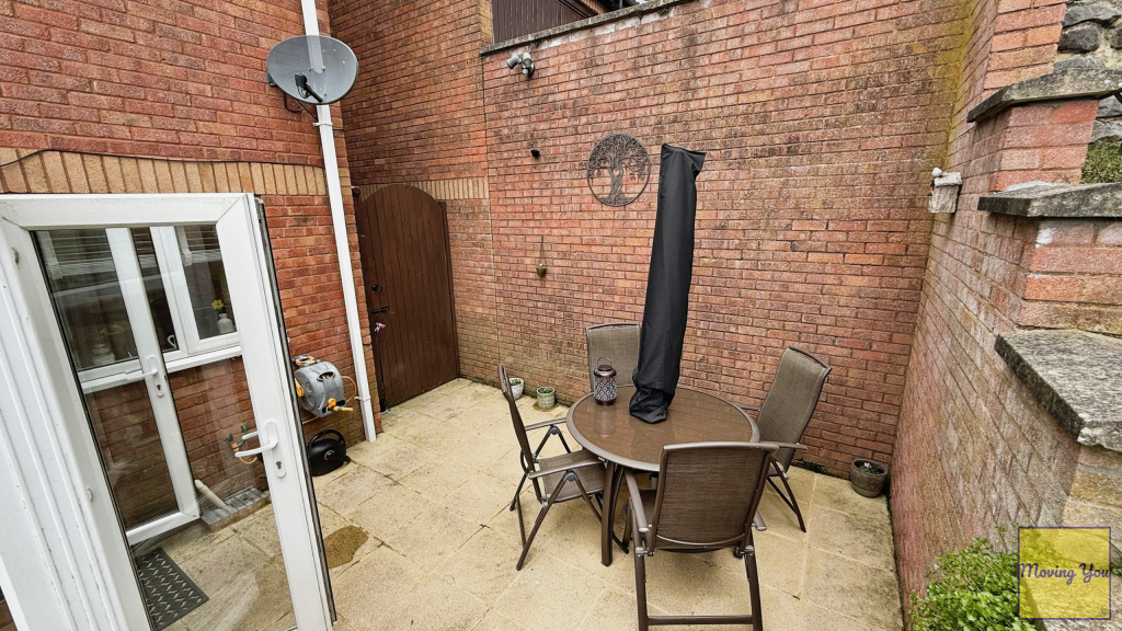 Patio seating area