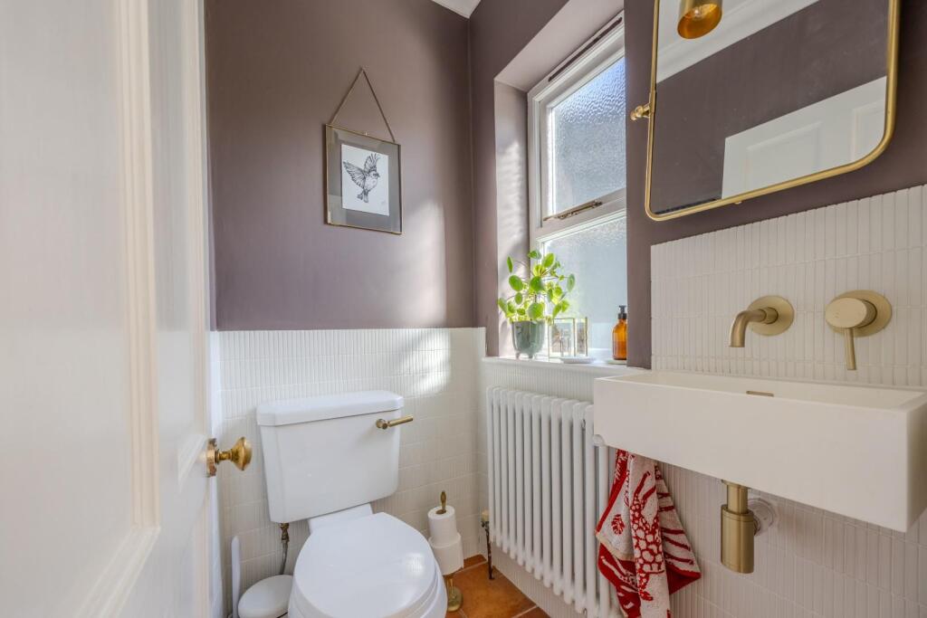 Downstairs toilet