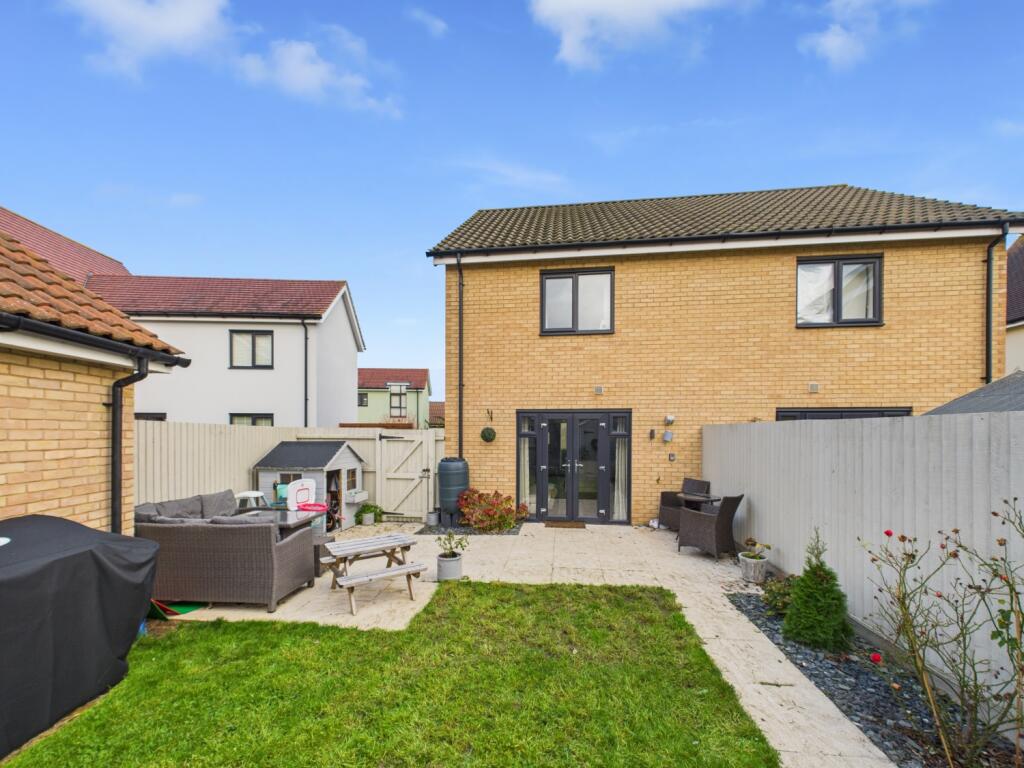 Rear garden