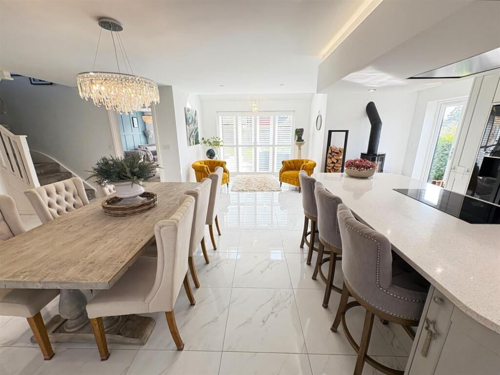 Kitchen/Dining/Living Space