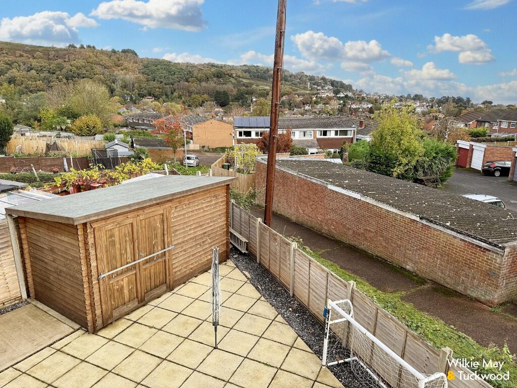 Patio and view