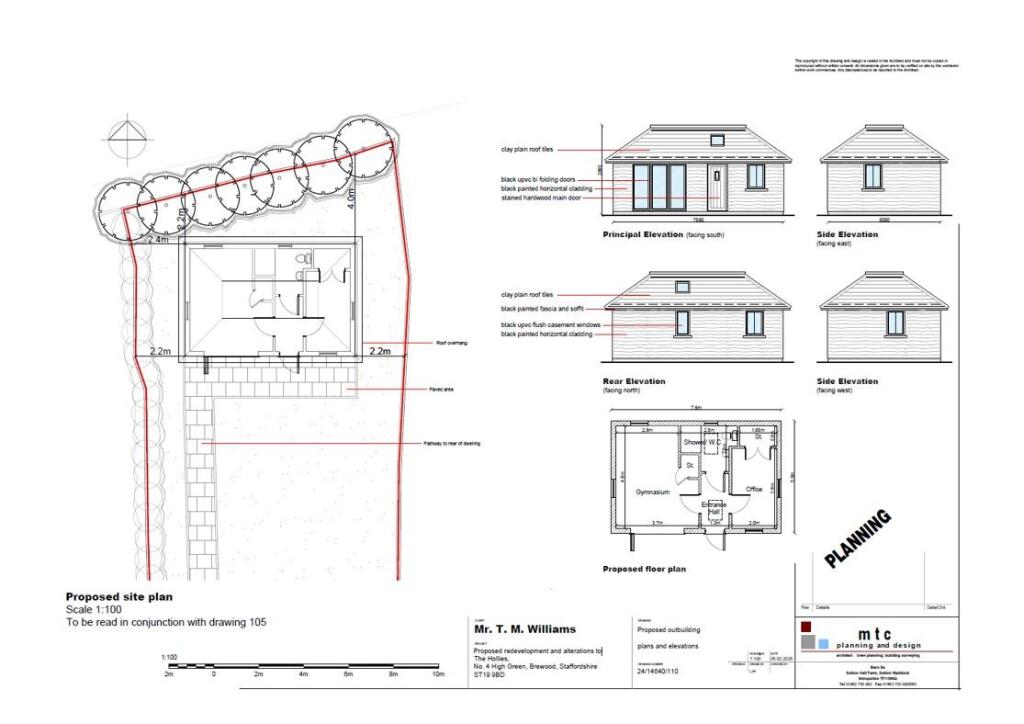 Garden outbuilding plans