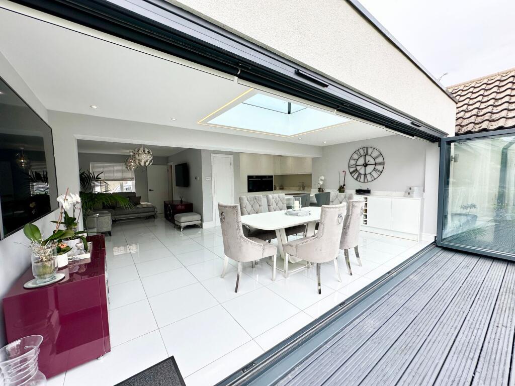 Patio into house