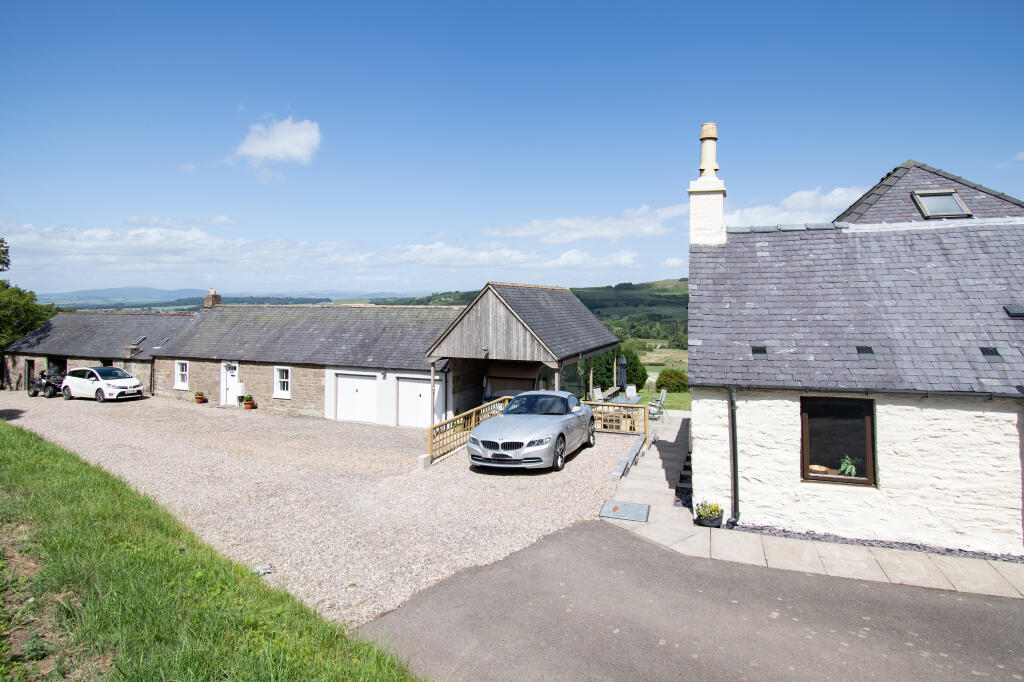 Driveway, Car Port, Garage, Bothy And Outbuilding