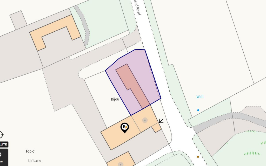The house - land c7acres across Broadhead Road