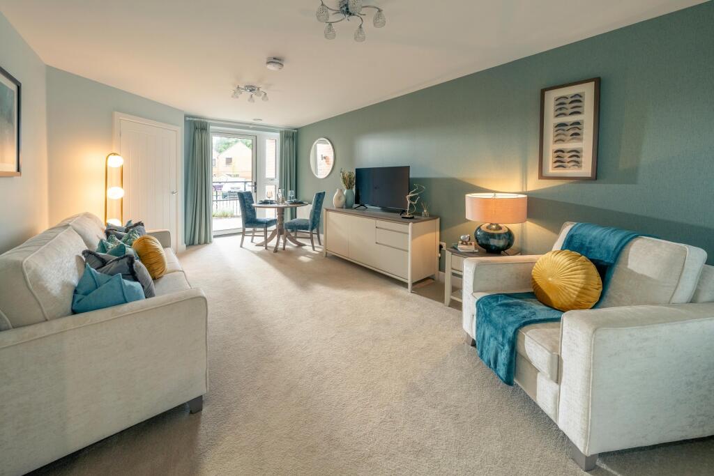 Show home living room