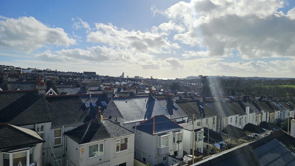 View from master bedroom