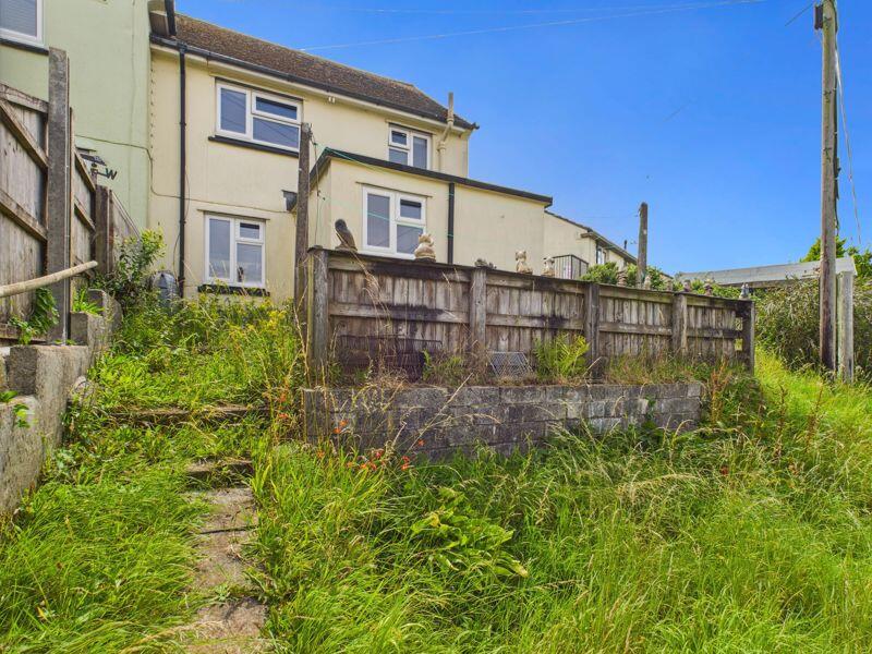rear elevation and garden