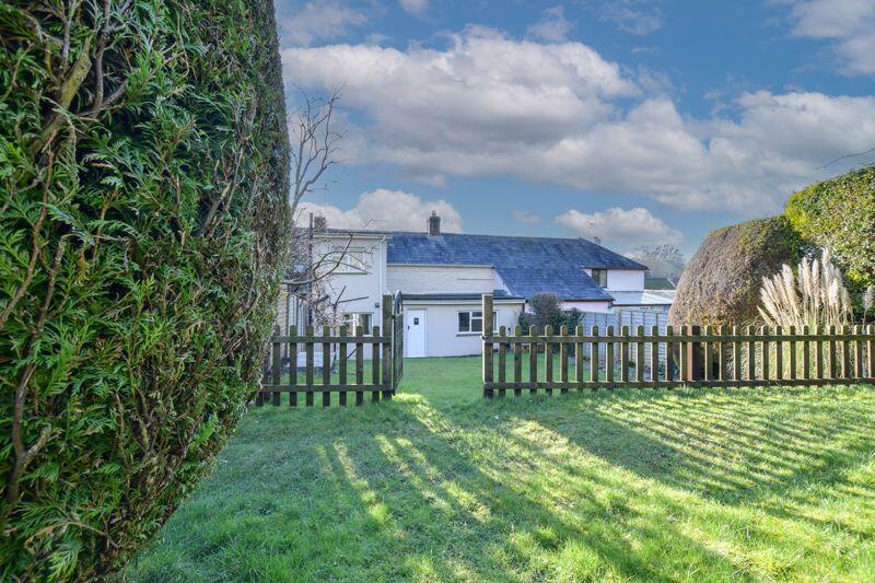 Back of property