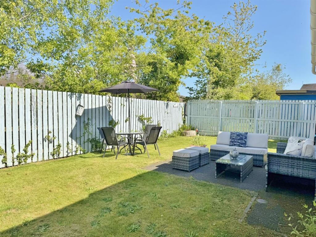 Rear garden