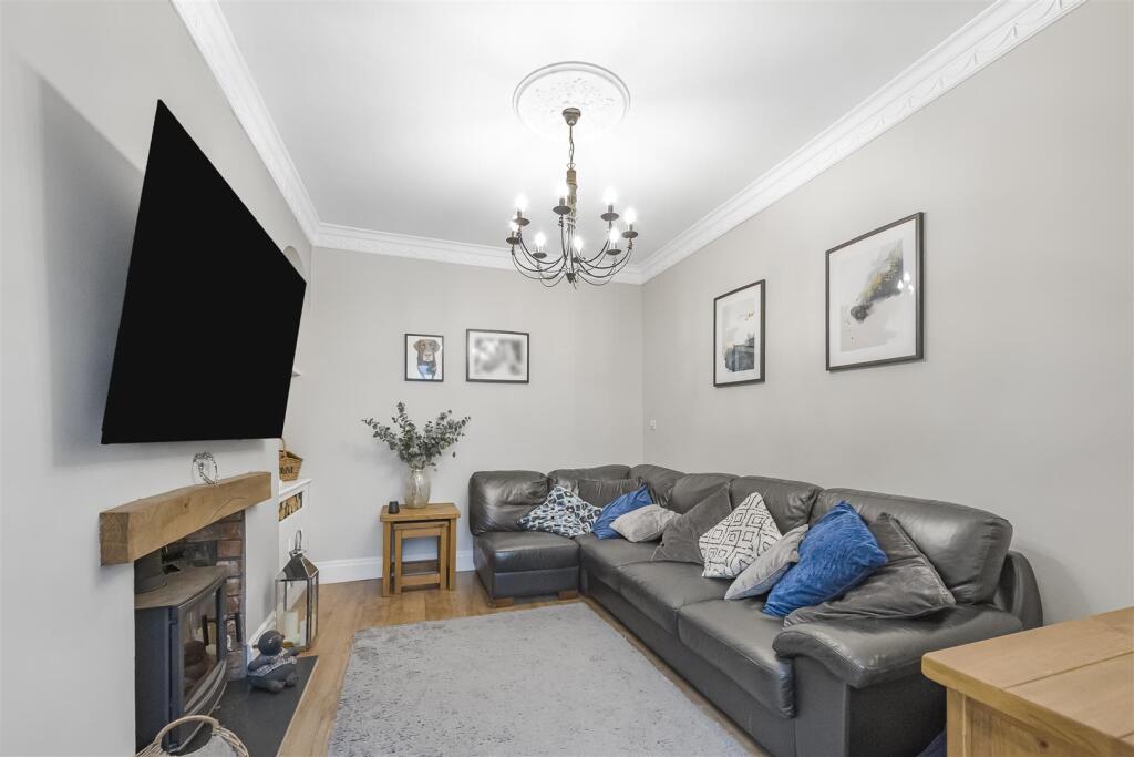 Open-plan sitting room