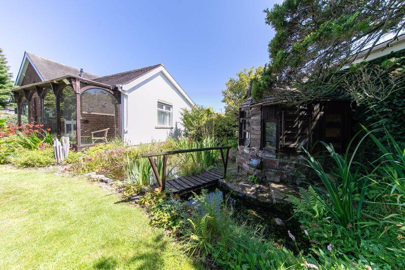 Idyllic private garden