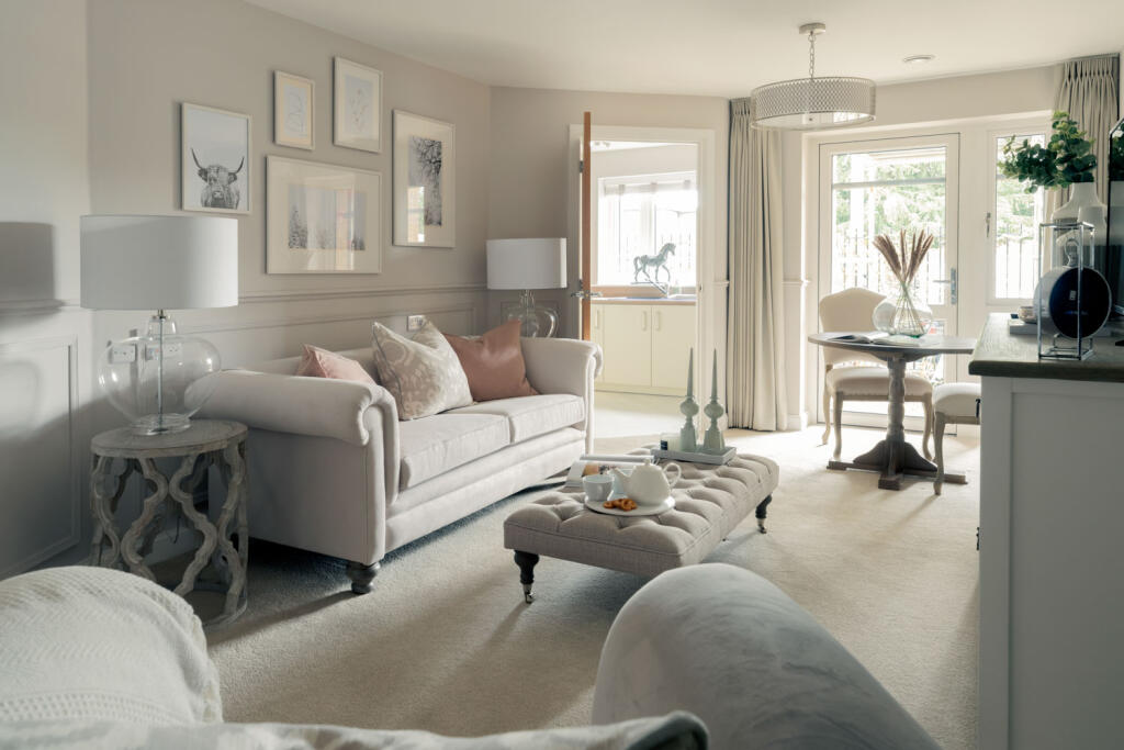 Show home living room