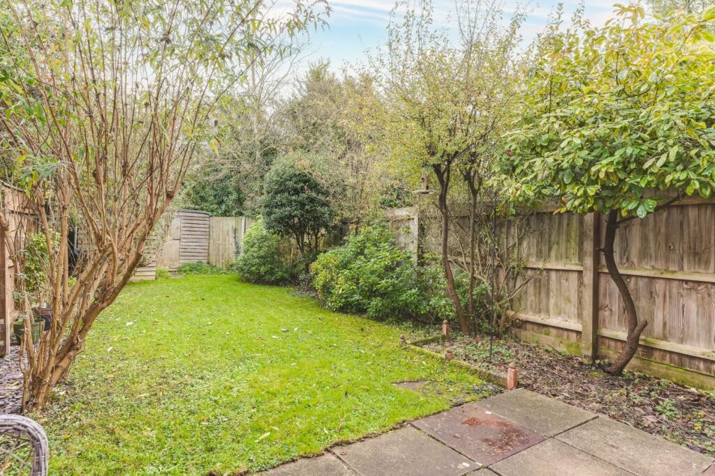 Rear garden
