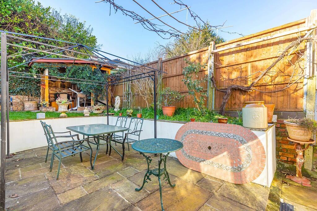 Rear patio