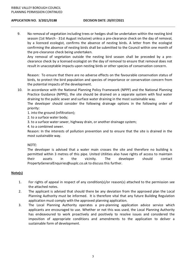 DECISION NOTICE PAGE 3