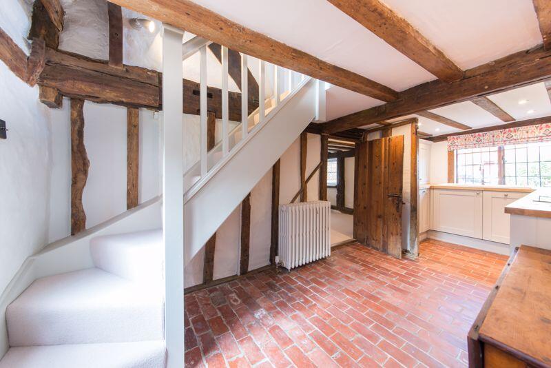 Kitchen view towards sitting room