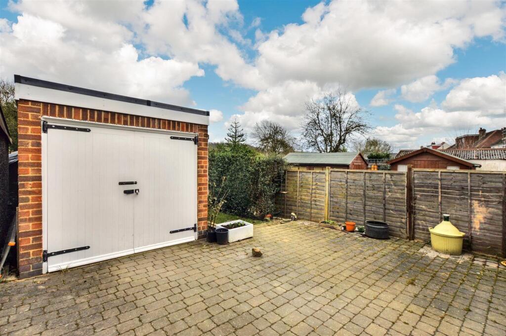 Brick Detached Garage