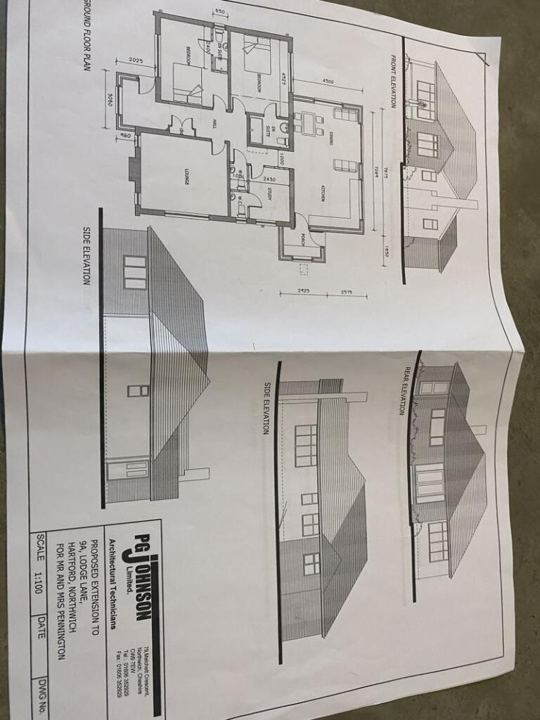 Plans For Extension
