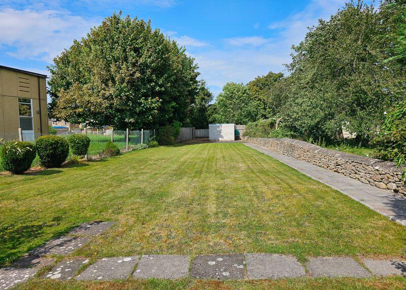 Rear garden