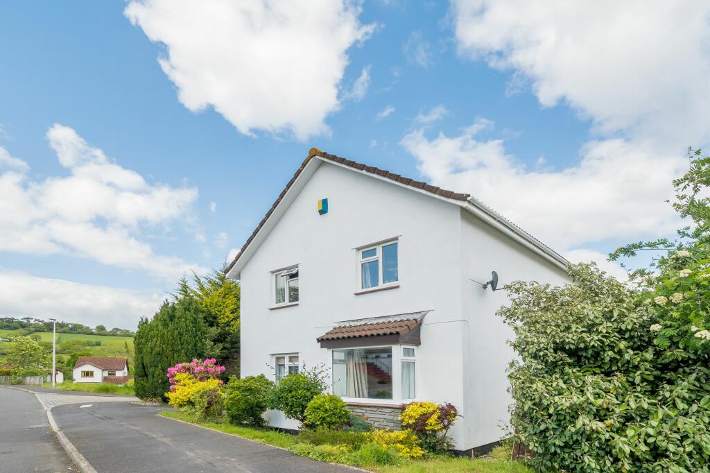 Front of property with views
