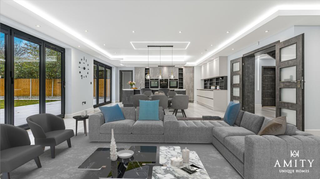 Kitchen/Living Area (Staged)