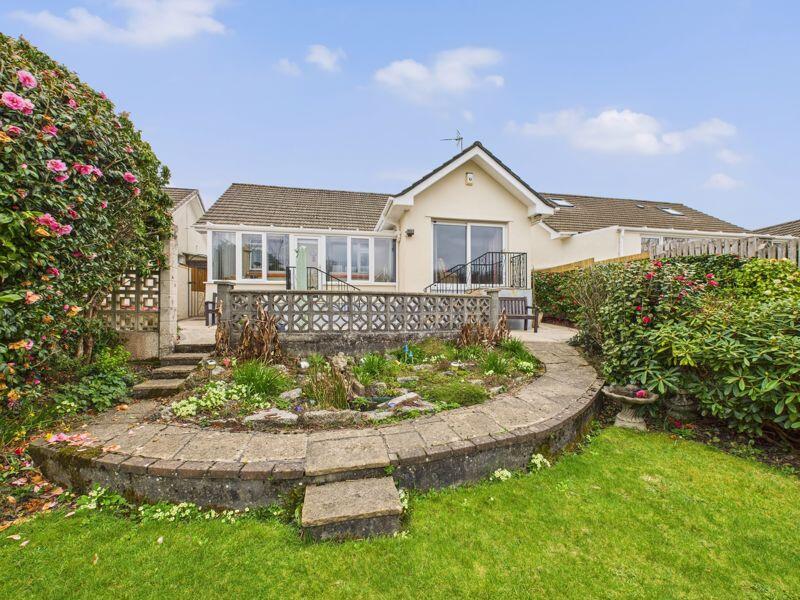 rear elevation and garden