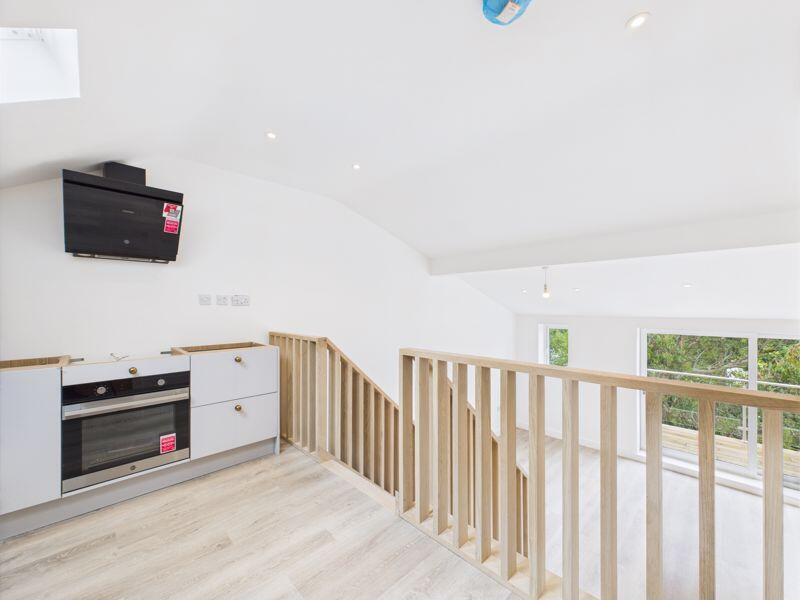 kitchen to open plan lounge/diner