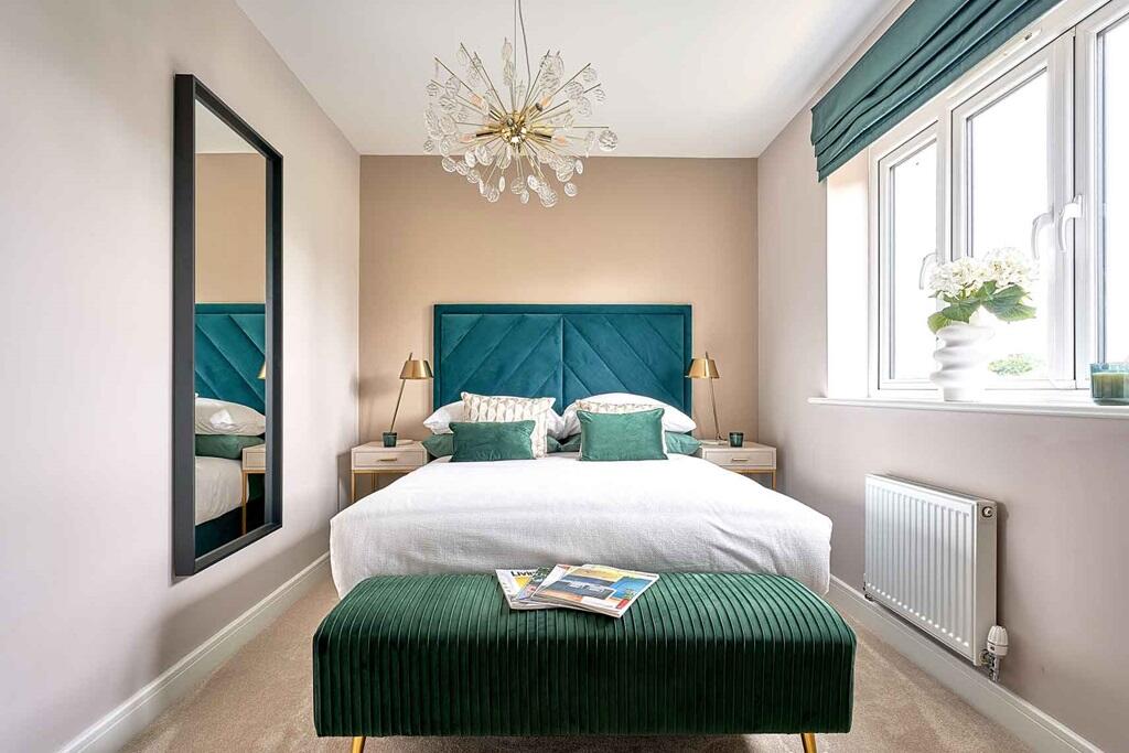 Good size double room ideal for guests