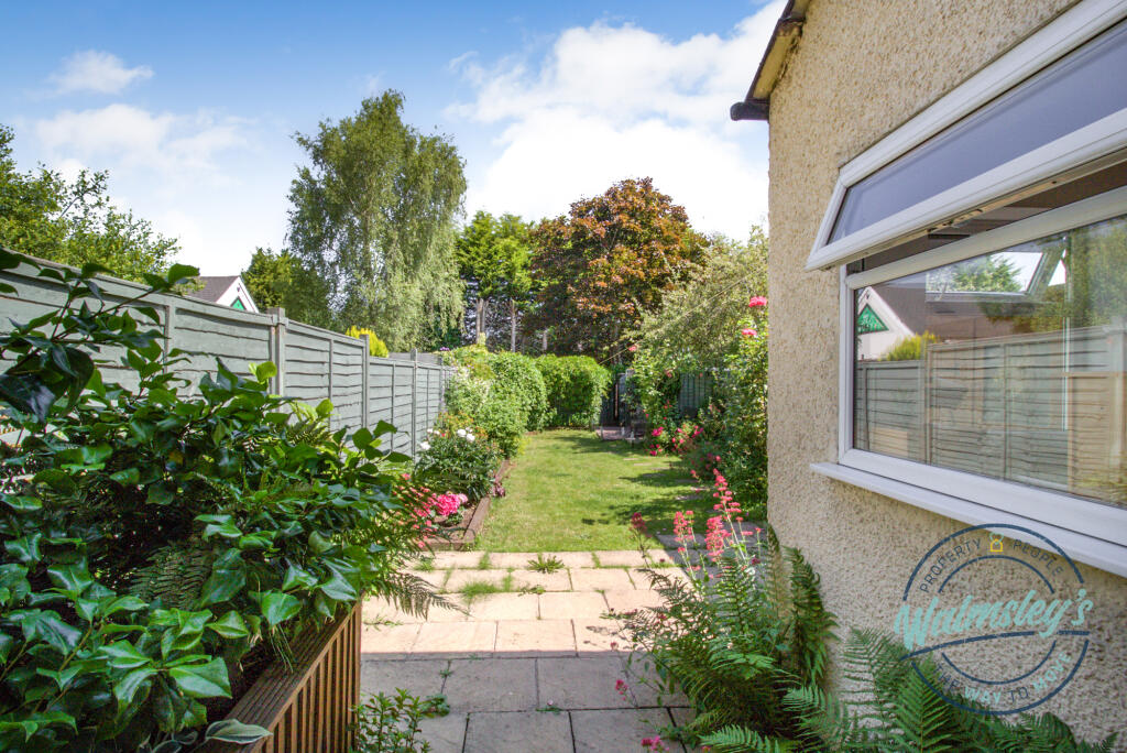 Side extension and gardens