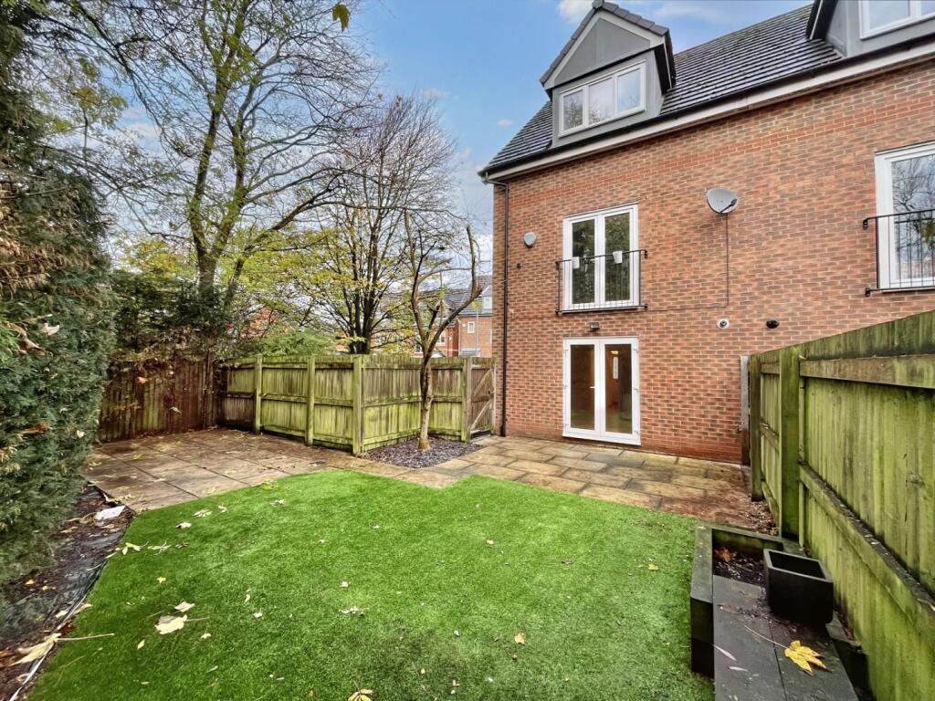 Rear of Property