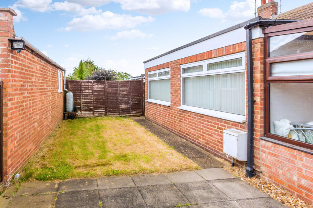 Rear garden