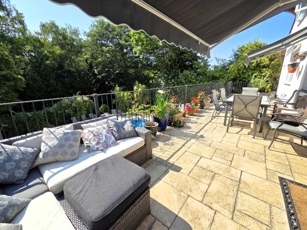 Rear veranda