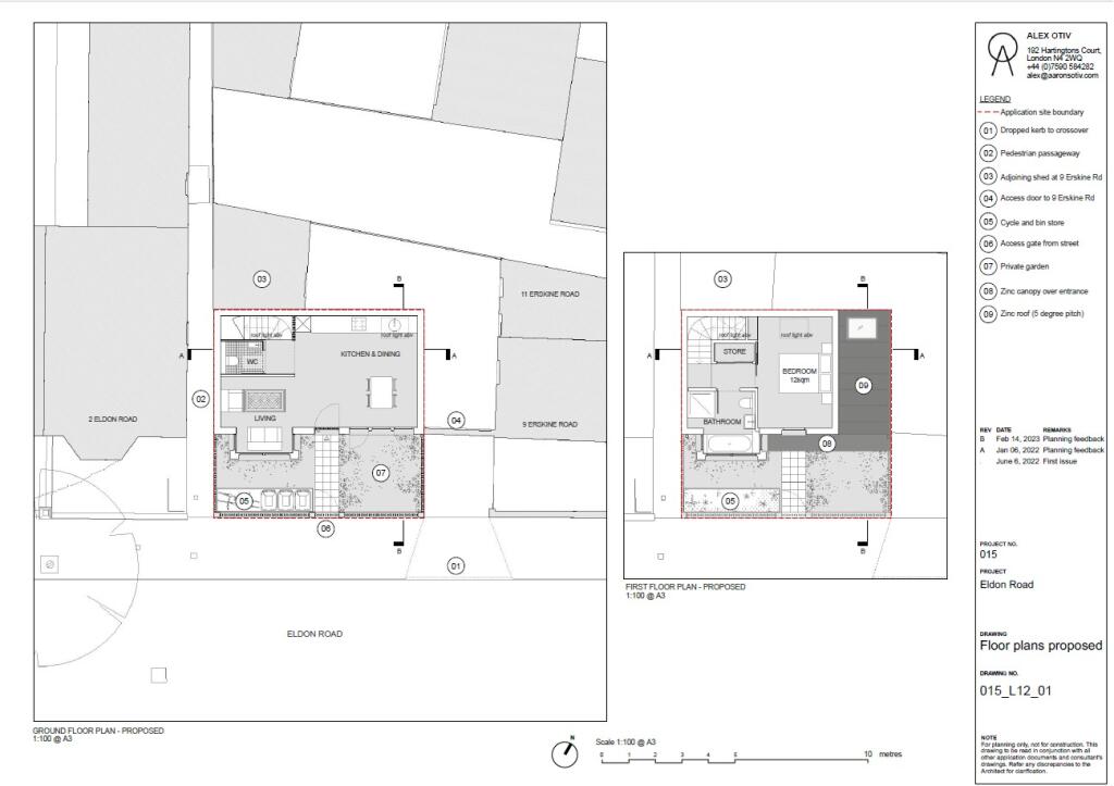 Garages adjacent to 2A Eldon Road, Walthamstow, London, E17 7BZ