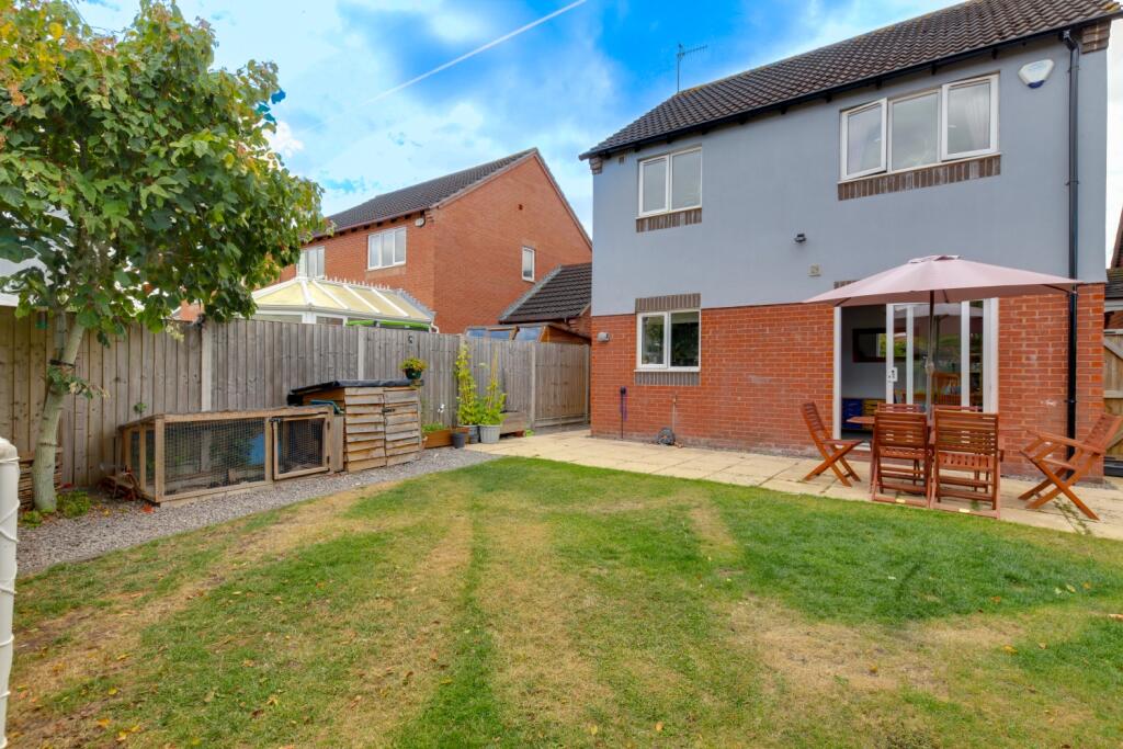 view of rear of house